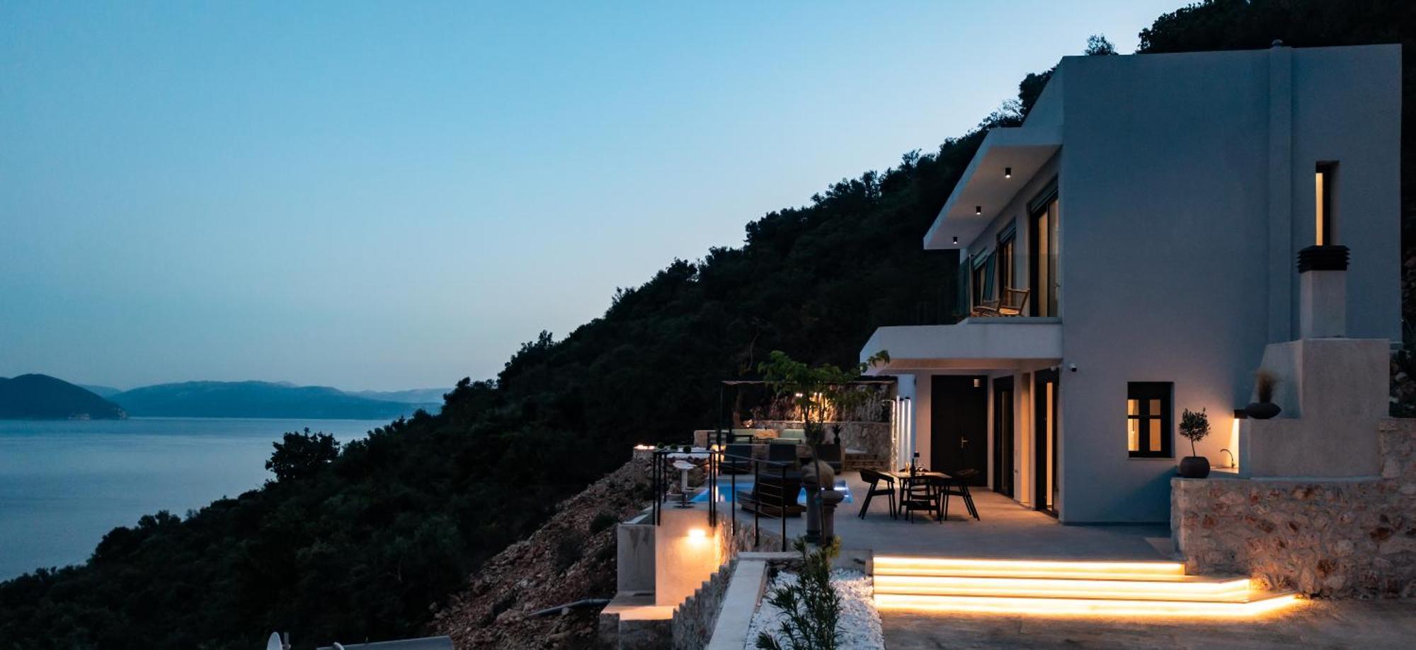 Pantea Luxury Villa Vasilikí Exterior foto